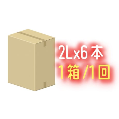 戸隠の湧水 2L x6本入 1箱(12L分)
