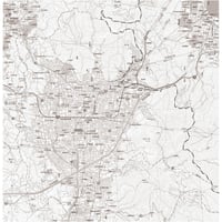C京都区別 山科区1/25000白地図タウンロード販売