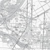 C京都府久御山町　1／50,000白地図タウンロード販売