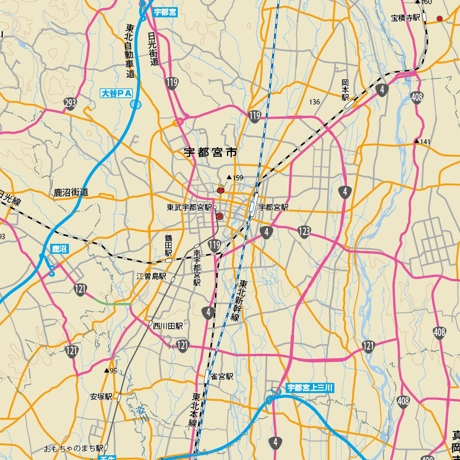 Bタイプ茨城詳細地図1/200000 ダウンロード販売