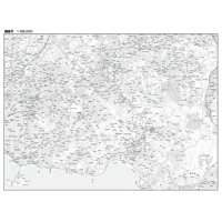 C鎌倉市1/25000白地図ダウンロード販売
