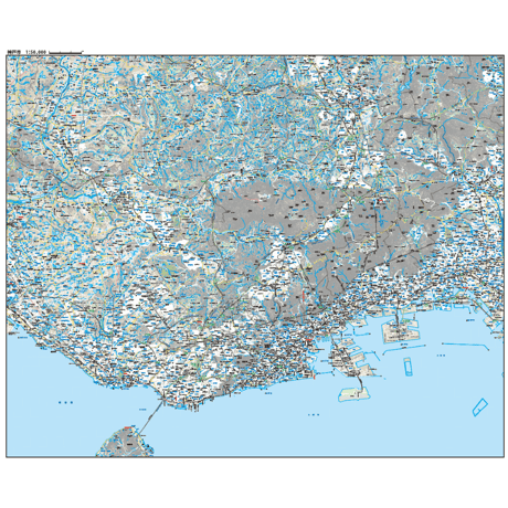 B神戸市 1／50,000PDF地図タウンロード販売