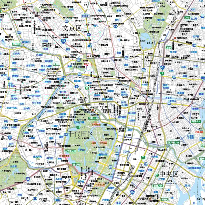 A東京北部1／25,000地図ダウンロード販売 | 地図素材