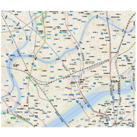 B大阪市淀川区1／25,000地図タウンロード販売
