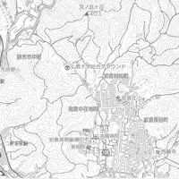 C京都市北部白地図　1／50,000PDF地図タウンロード販売