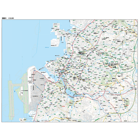 A那覇市1/20000地図ダウンロード販売