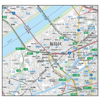 A大阪市福島区1／25,000地図タウンロード販売