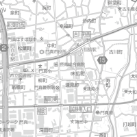 C門真市白地図1／25,000PDFタウンロード販売