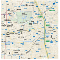 B大阪市鶴見区1／25,000地図タウンロード販売