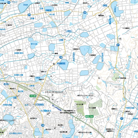 A明石市全図1/25000地図タウンロード販売