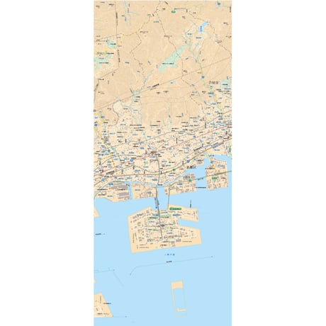 B神戸市東灘区1/25000地図タウンロード販売