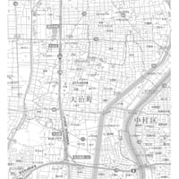 C大治町1/25000白地図タウンロード販売