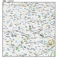 A東京都中野区1/25000地図ダウンロード販売