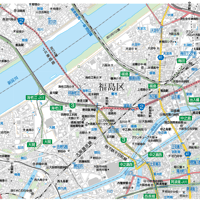A大阪市福島区1／25,000地図タウンロード販売