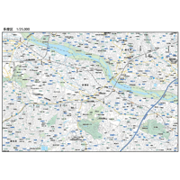A川崎市多摩区1/25000地図ダウンロード販売