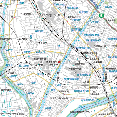 A清須市 1／25,000PDF地図タウンロード販売