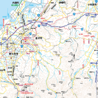 Bタイプ石川県詳細地図1/200000タウンロード販売