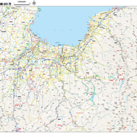 Bタイプ富山県詳細地図1/200000タウンロード販売