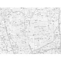 C北名古屋市1/25000白地図タウンロード販売