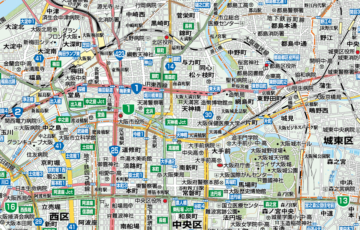 大阪市地図 都市地図大阪府 東大阪市 – 昭文社オンラインストア