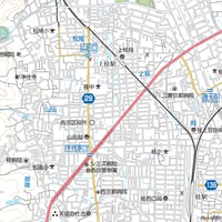 A京都区別西京区1／25,000PDF地図タウンロード販売