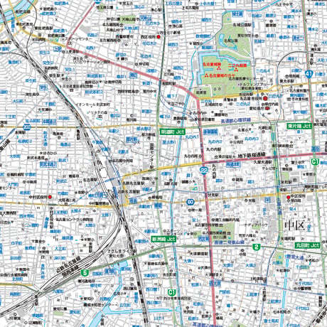A名古屋市全図 1／25,000PDFタウンロード販売