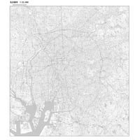 C名古屋市全図1/25000白地図タウンロード販売