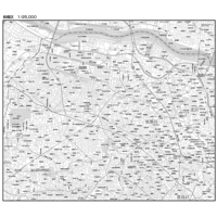 C東京板橋区1/25000白地図ダウンロード販売