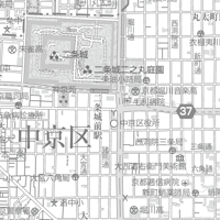 C京都区別中京区白地図1／25,000PDFタウンロード販売
