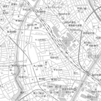 C清須市白地図 1／25,000PDF地図タウンロード販売