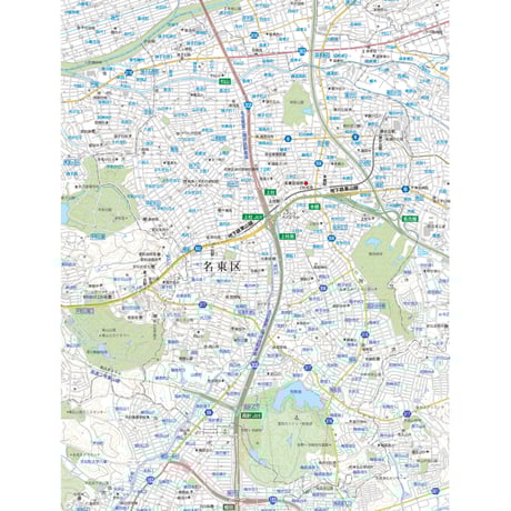 名古屋市名東区地図 | STORES