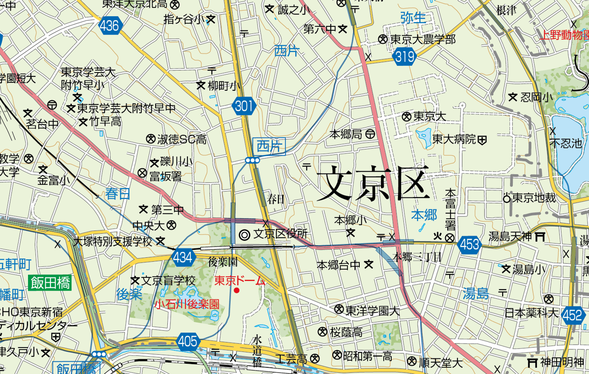A東京都文京区1/25000地図ダウンロード販売 | 地図素材