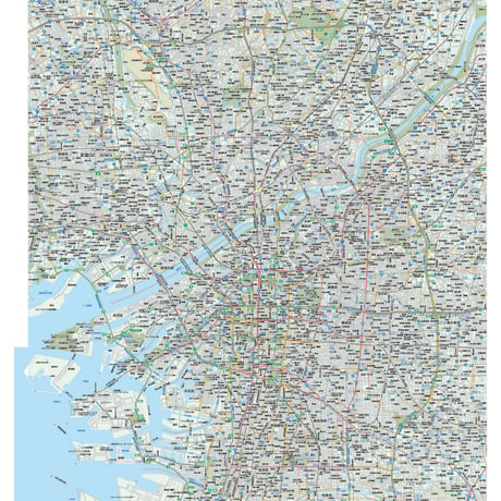A大阪24区全図　1／50,000地図タウンロード販売