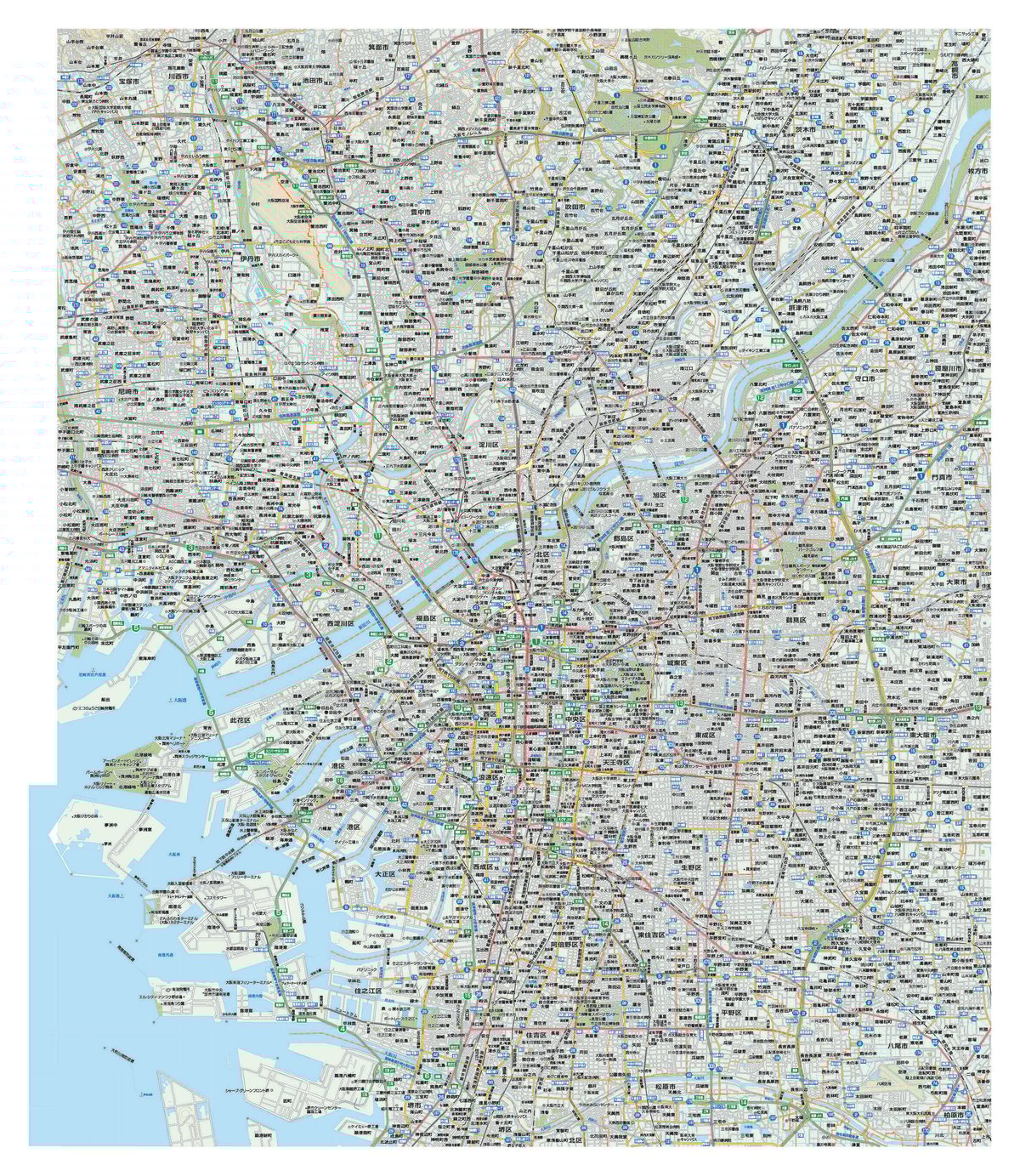 大阪市地図 SHIN-OSAKA GRAND-H 202」(大阪市東淀川区-ホテル-〒533-0033)の