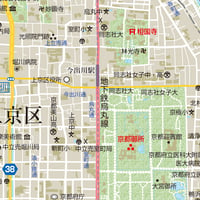 B京都区別上京区1／25,000PDF地図タウンロード販売