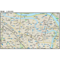 B東京都荒川区1/25000地図ダウンロード販売
