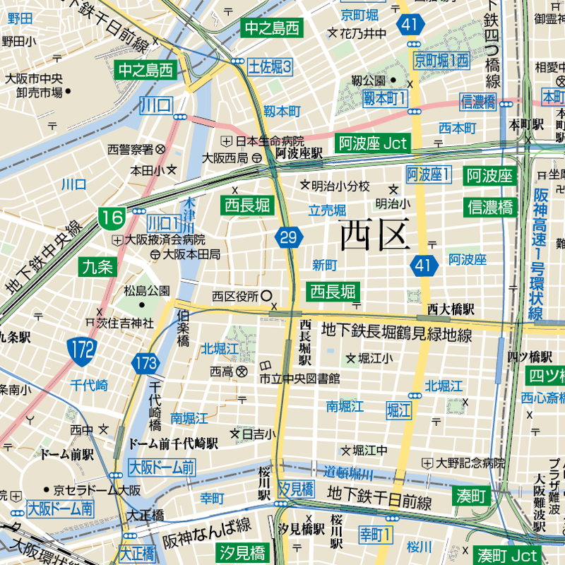 B大阪市住吉区1／25,000地図タウンロード販売 | 地図素材