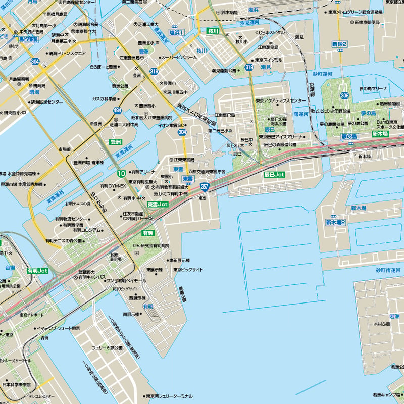 B東京23区全図1／25,000地図ダウンロード販売 | 地図素材