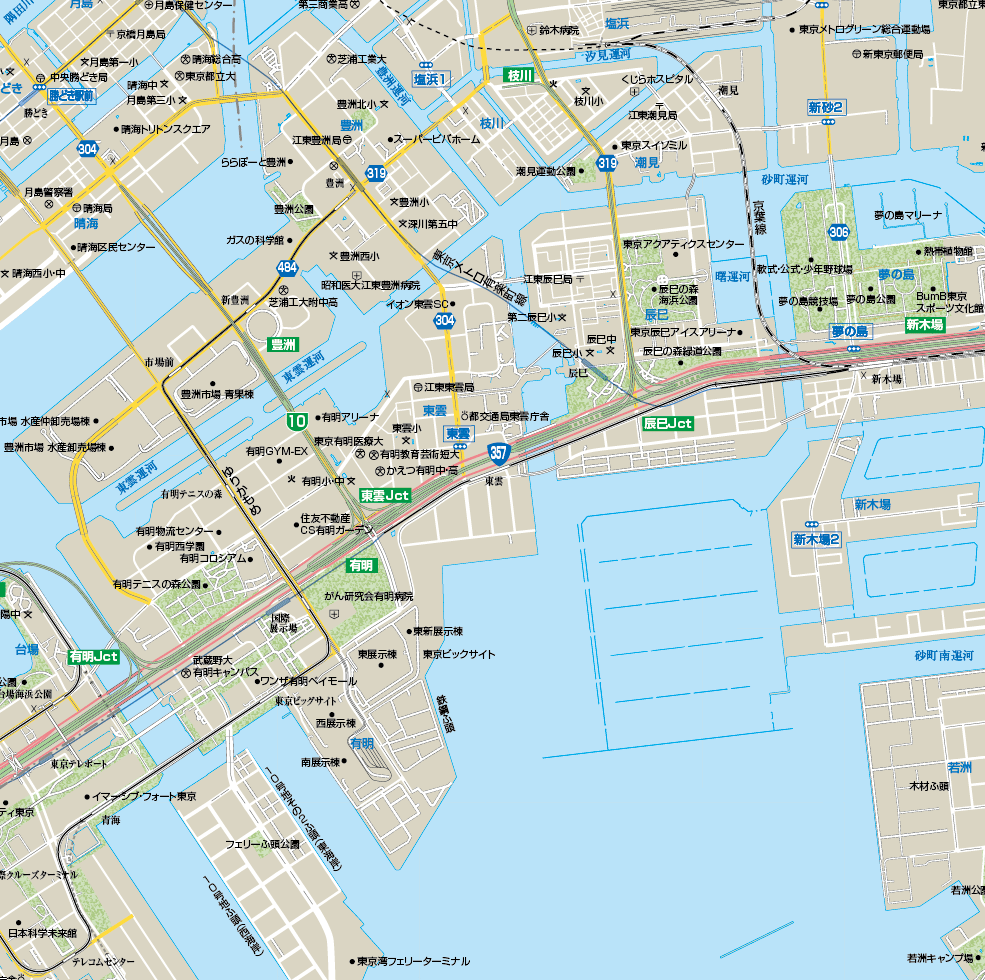 B東京23区全図1／25,000地図ダウンロード販売 | 地図素材