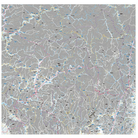 B京都市北部　1／50,000PDF地図タウンロード販売