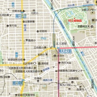 B京都区別北区1／25,000PDF地図タウンロード販売