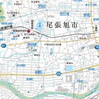 A尾張旭市 1／25,000PDF地図タウンロード販売