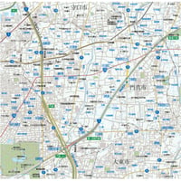A門真市1／25,000地図タウンロード販売