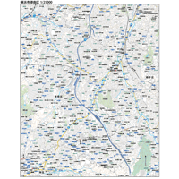 A横浜市港南区1/25000地図タウンロード販売
