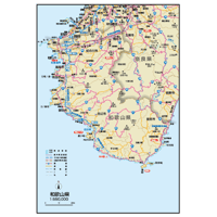 県別マップ　B和歌山県地図ダウンロード販売