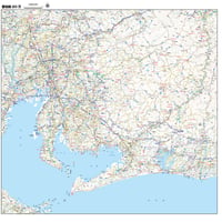 Aタイプ愛知県詳細地図1/200000タウンロード販売
