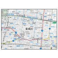 A大阪市東成区1／25,000地図タウンロード販売