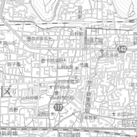 C京都区別山科区白地図1／25,000PDFタウンロード販売