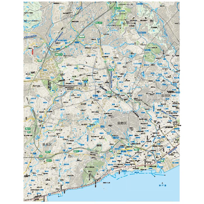 ゼンリン 神戸市須磨区住宅地図 ゼンリン 須磨区住宅地図 ブルーマップ 神戸市須磨区 202212