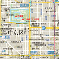 B京都区別中京区1／25,000PDF地図タウンロード販売
